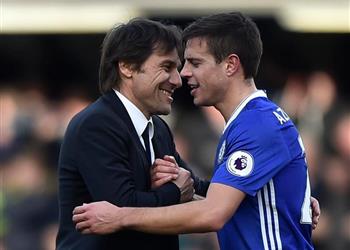 لاعب تشيلسي يوجه الشكر لكونتي