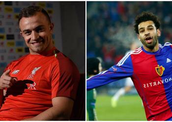 شاكيري يروي كواليس لقائه بمحمد صلاح في بازل