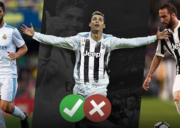 تقرير الفائزون والخاسرون في يوفنتوس وريال مدريد بعد صفقة القرن