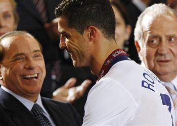 برلسكوني رونالدو سيكون له تأثير رهيب على الكالتشيو