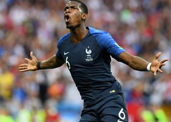 بوجبا يحقق رقمين مميزين في نهائي مونديال روسيا