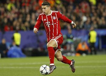 بايرن ميونيخ يستعد لعودة خاميس إلى ريال مدريد