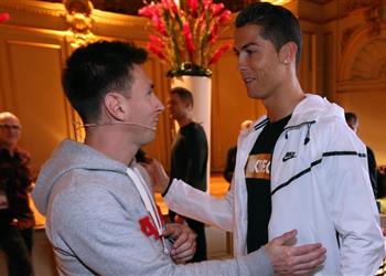 كاسانو رونالدو مثل نادال وميسي مثل فيدرير