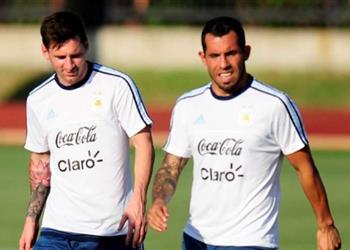 تيفيز يطالب ميسي بالراحة والابعتاد عن الأجواء المتوترة