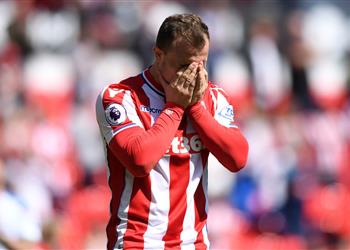 لاعب ستوك سيتي يهاجم شاكيري بعد انتقاله إلى ليفربول