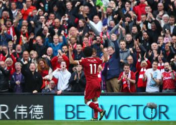 شبكة whoscored تمنح أعلى تقييم لصلاح بعد دوره أمام بيرنلي