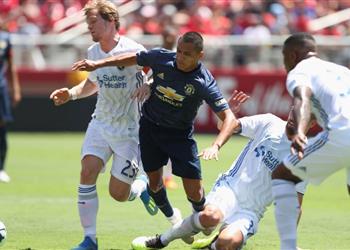 التعادل السلبي يحسم ودية مانشستر يونايتد وسان خوسيه