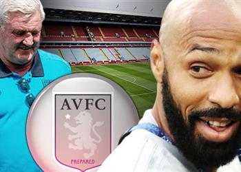 أستون فيلا يوضح حقيقة التعاقد مع هنري لخلافة بروس