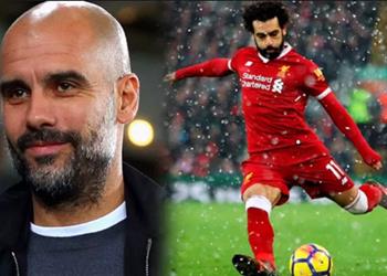 جوارديولا مواجهة محمد صلاح ستكون مفيدة لشباب مانشستر سيتي