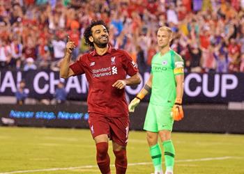 بالفيديو ماكينة صلاح التهديفية تعود من جديد سجل في مانشستر سيتي بعد نزولة بدقيقة واحدة