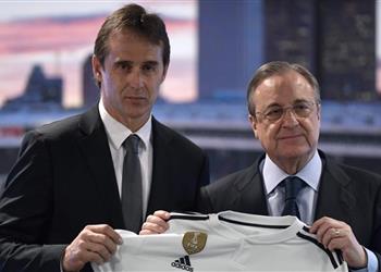 صحيفة إسبانية تفجر مفاجأة حول بيريز ومدرب ريال مدريد الجديد