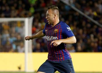 آرثر يكشف عن حديث فالفيردي بعد هدفه في مباراة برشلونة وتوتنهام