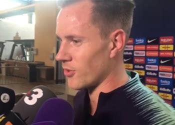 شتيجن يثير الجدل بشأن سيلسين ويوضح رأيه في صفقة رونالدو