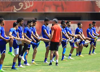 مران الأهلي مشاركة عمرو جمال و عاشور وتدريبات استشفائية للأساسيين