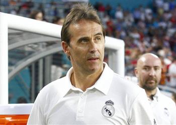 رسمي ا مدرب إسبانيا السابق مساعد ا لـ لوبيتيجي في ريال مدريد