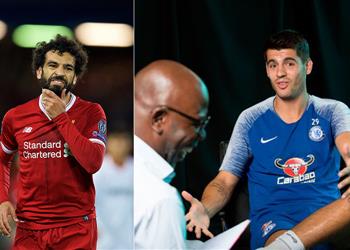 موراتا يسخر من محمد صلاح قبل موسم الدوري الإنجليزي