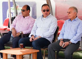 مران الأهلي حضور محمود الخطيب وانتظام ثنائي الفريق