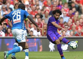 فيديو محمد صلاح يقود ليفربول للانتصار بخماسية على نابولي