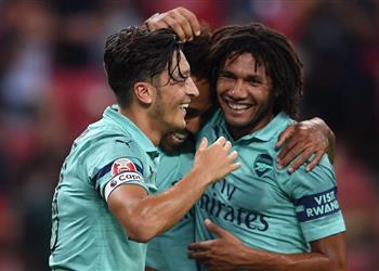 فيديو أرسنال ينتصر بثنائية على لاتسيو بمشاركة محمد النني