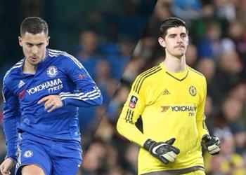 ساري متفائل بشأن بقاء هازارد وكورتوا