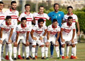 الشوط الأول الزمالك يضرب الداخلية بثلاثية ودي ا