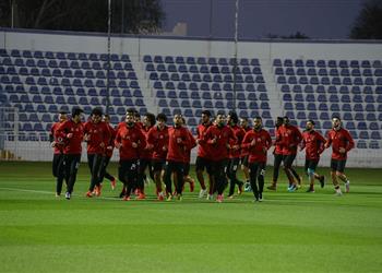 مهاجم الاهلي يغادر مران اليوم مصابا