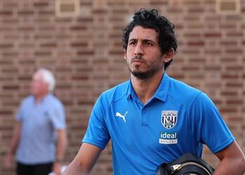 أحمد حجازي أساسي مع وست بروميتش ضد نورويتش بالشامبيونشيب