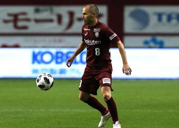 فيديو إنييستا يسجل أول أهدافه في الدوري الياباني