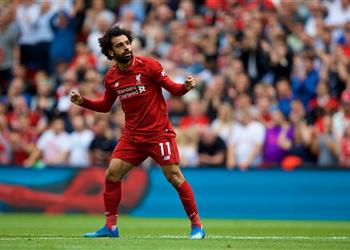 بالفيديو محمد صلاح يسجل أول أهداف ليفربول في الموسم الجديد من الدوري الإنجليزي
