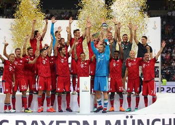 فيديو بايرن ميونخ بطل ا للسوبر الألماني بخماسية في شباك فرانكفورت