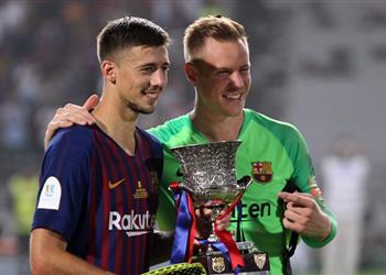 لانجليه يبرز أهمية فوزه بالسوبر الإسباني مع برشلونة