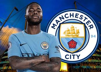 جوارديولا يحث ستيرلينج على البقاء في مانشستر سيتي