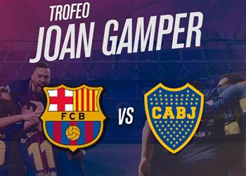 القنوات الناقلة وموعد مباراة كأس خوان جامبر بين برشلونة وبوكا جونيورز