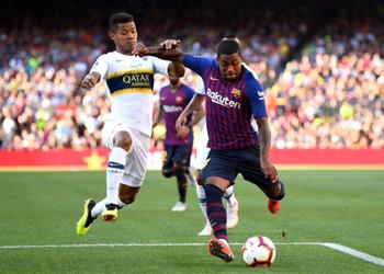 فيديو برشلونة بطلا لكأس خوان غامبر للمرة 41 بثلاثية في شباك بوكا جونيورز