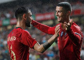 برونو فيرنانديز رونالدو قادر على تسجيل 50 هدف مع يوفنتوس