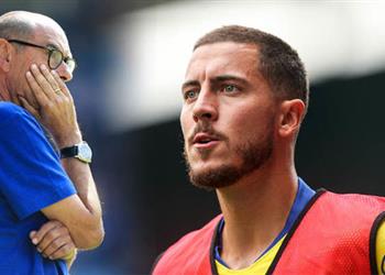 هازارد يكشف توقعه لمستقبل ساري مع تشيلسي