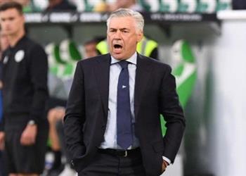 أنشيلوتي ينتقد نابولي رغم الفوز على لاتسيو