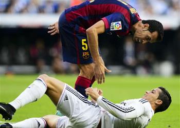 بوسكيتس آمل أن يندم ريال مدريد على بيع رونالدو