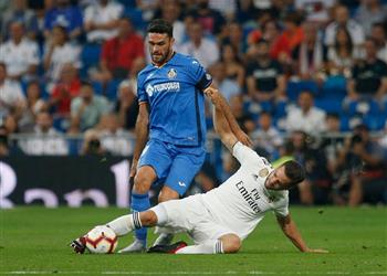 مدافع ريال مدريد يحرج لوبيتيجي في مباراة خيتافي