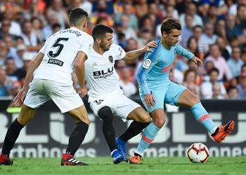 فيديو التعادل يحسم مواجهة فالنسيا وأتلتيكو مدريد بالليجا