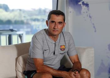 برشلونة يدرس قرار ا تجاه فالفيردي