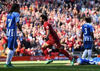 البريميرليج ليفربول أمام برايتون موعد المباراة والقناة الناقلة والمعلق