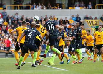 فيديو مانشستر سيتي ينجو من فخ وولفرهامبتون