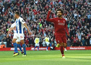 فيديو محمد صلاح يقود ليفربول للفوز على برايتون وصدارة البريميرليج