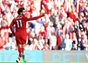 فيديو محمد صلاح يحقق رقمين بعد هدفه أمام برايتون