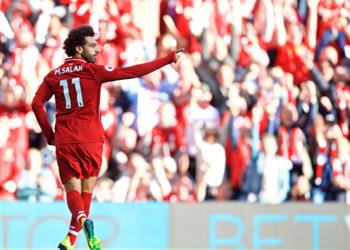 جماهير ليفربول تتغنى بالملاك محمد صلاح الأفضل في العالم وتتوقع لقب البريميرليج
