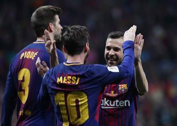 ألبا يشيد بخاصية الفيديو بعد فوز برشلونة الصعب أمام بلد الوليد