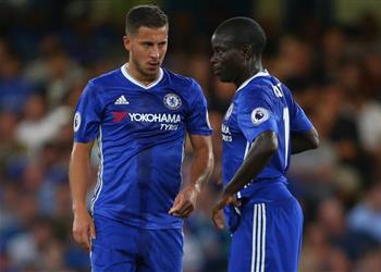 هازارد تشيلسي محظوظ بامتلاك كانتي