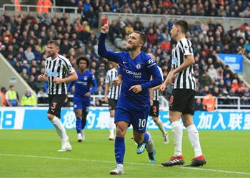 فيديو النيران الصديقة تمنح تشيلسي فوز قاتل أمام نيوكاسل