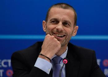 رئيس ويفا يكشف إمكانية تطبيق تقنية الفيديو وي علق على غياب رونالدو